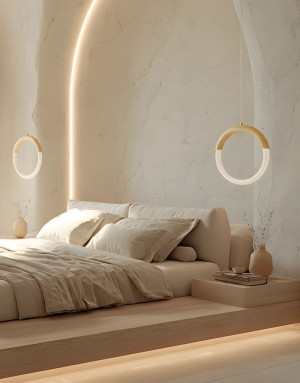 Pendant light for bedroom